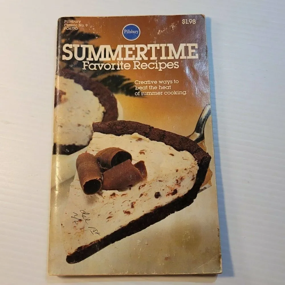 Pillsbury Lot 2 Cookbooks Easy Steps Summertime